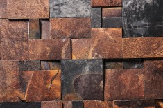Mosaico Pedra Ferro Variado